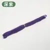 Corda de algodão colorida de 3-4 mm para acessórios de pulseira DIY, corda de algodão fiada no núcleo artesanal, corda para tapeçaria e fio de algodão para amarração