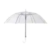 Guarda-chuva transparente, guarda-chuva de plástico simples e fresco, guarda-chuva de publicidade, guarda-chuva popular para meninas, pode ser impresso com LOGOTIPO, guarda-chuva especial para Lightning Warehouse