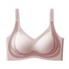Roupa Íntima Sutiã Push-Up Anti-Flacidez para Mulheres Sem Aros Bojo Fixo Ajustável Costas Lindas Sutiã Tubinho Respirável e Confortável