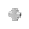 Conector de cuatro vías de acero inoxidable 201/304/316 rosca interna de acero inoxidable alambre interno hebilla de alambre de acero inoxidable de cuatro vías de cuatro vías