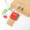 Palitos de Bambu Atacado, Palitos Impressos em Cinco Cores, Palitos Descartáveis de Mármore para Uso Doméstico, Takeout e Compartilhamento de Refeições, Palitos de Bambu Estilo Chinês, Talheres Ecológicos