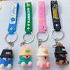Llavero de Doraemon de Dibujos Animados 3D de PVC Adorno para Coche Juguete de Regalo para Máquina de Garra Venta al por Mayor