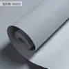 Papel pintado de color liso no tejido moderno y simple estilo nórdico para dormitorio sala de estar azul claro beige seda liso