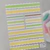 Adesivos de Unha Coração de Renda Branca Transfronteiriços Borda de Renda 3D Coração Adesivos de Unha DIY Em relevo Estilo Ca