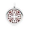 Collar con colgante de árbol de la vida con aromaterapia, perfume, aceite esencial, imán hueco de aleación de 25 mm, joyería europea y americana