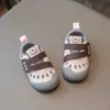 Zapatos para Caminar de Bebé Niños 0-3 Años Primavera/Otoño Nuevo Estilo Niñas Transpirables para Exterior Velcro Bebé Niño Pequeño Versátiles Zapatos para Caminar