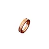 Anillo abierto redondo de circonita chapado en oro real de 18k, sensación de lujo ligero de alta gama, joyería para mujer simple, elegante y versátil