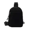 Bolso Cruzado de Hombro de Moda Casual de Nuevo Estilo, Simple, Texturizado, con un Diseño de Nicho Elegante y Único, Bolso de Pecho para Mujer con Múltiples Compartimentos