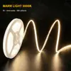 Tira de luz flexible COB 5V bajo voltaje serie completa, integración de alta densidad, iluminación uniforme sin puntos oscuros, especificaciones completas