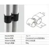 Conector de Tubo Lean Hastes de Fio Prateleiras Podem Ser Montados Livremente com Conectores Acessórios