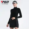 Pgm Ropa de Golf Suéter para Mujer Camiseta Base Otoño e Invierno Cálido Top de Lana para Mujer Suave y Cómodo
