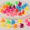 Pinza de Mariposa para Niña Clip de Princesa Colorido Mini Pinza Pequeña para Niña Accesorios para el Cabello Pasador Pinza Lateral Clip Color Caramelo