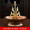 Soporte para espiral de incienso de sándalo, porta incienso para templo de uso doméstico, soporte para espiral de incienso de sándalo, porta incienso de áloe, bandeja para incienso repelente de mosquitos