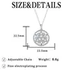 Moda Europea Collar Celta Lujo Ligero de Gama Alta Nicho Colgante Incrustado de Diamantes Cadena de Clavícula Exquisita Versátil para Mujeres para el Trabajo