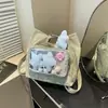 Bolsa Tote Versátil de Hombro Único/Doble Cruzada, Moda Multifuncional, Modelo Nuevo Primavera 2026, de Gran Capacidad, Caricatura Linda