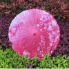 Procesamiento personalizado paraguas de seda estampado parasol paraguas decorativo al por mayor paraguas de seda antiguo Paraguas de Danza