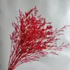 Flores Eternas en Tonos Rojos, Decoraciones de Año Nuevo, Kits de Material para Ramos, Decoración para el Hogar con Ambiente, Arreglos de Boda, Accesorios de Fuegos Artificiales y Decoraciones de Conjunto