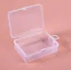 Caja de Plástico PP Transparente Caja de Embalaje para Cena de Pollo Rectangular Vacía Caja Pequeña para Joyería Equipo de Pesca Ferretería Accesorios