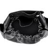 Bolso de Mujer de Cuero Genuino Transfronterizo, Diseño de Nicho Nuevo, Bolso Nube Plisado Retro a la Moda, Bolso de Mano Versátil Bandolera de Un Hombro