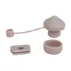 Accesorios Periféricos para Vaso Stanley Ice Bully Transfronterizos Tapón de Tetera de Silicona Tapón de Champiñón Tapa de Popote Anti-derrame Lateral Tapón de Popote