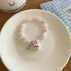 Pulsera de Joyería de Perro Pacha Estrella de Diseño de Nicho Ins Popular en Corea Pulsera de Cuentas de Amistad Regalo