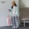 Abrigo para Niñas YOJIA Otoño 2026 Nuevo Estilo Coreano Moda Top de Manga Larga para Niña Pequeña Ropa de Otoño Delgada para Niños