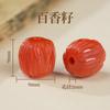 Suministro Directo de Fábrica de Cuentas Cilíndricas de Ágata Roja del Sur Accesorios para Joyería DIY Cuentas de Ágata Roja del Sur Cuentas Redondas para Ensartar Productos Semi-Terminados