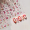 Pegatinas para Uñas Estilo Nuevo Repujadas Populares Serpiente Papelería Pegatinas para Uñas Retro Feliz Año de la Serpiente Al por Mayor Arte para Uñas Retro