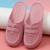 Tamancos de Praia Planos de Verão para Mulheres, Leves, Antiderrapantes, para Uso Externo, Moda Versátil Meio Chinelo