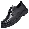 Sapatos masculinos novos de couro para negócios da marca Dragonfly, sola macia, resistentes ao desgaste, sapatos casuais formais masculinos, calçados masculinos estilosos e versáteis