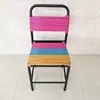 Máquina de coser coche plano taburete de enfriamiento transpirable empleado de fábrica de ropa silla de trabajo taburete transpirable de verano