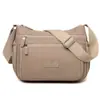 Bolso de Moda para Mujer Transfronterizo Nuevo Bolso de Hombro Moderno Casual Ligero Multicompartimento Impermeable Versátil Bolso Cruzado para Mediana Edad