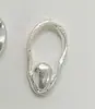 Arte de Uñas Joyería de Aleación de Plata Irregular Barroco Lazo Plateado Oso Amor Accesorios Metálicos Venta al por Mayor