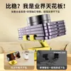Soporte de Escritorio Metálico para Teléfono, Plegable, Eje Mecánico Giratorio de 360 Grados con Sonido, Soporte de Mesa de Tres Puntos para Tablet y Teléfono