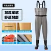 Trajes de pesca impermeables para hombre, de media y cuerpo completo, estilo nuevo, traje de pesca duradero, pantalón de lluvia de una pieza, pantalones de vadeo