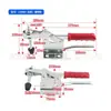 Abrazadera Rápida Abrazadera Horizontal 201C 203F Herramienta de Soldadura Abrazadera Máquina de Grabado para Carpintería Prensa