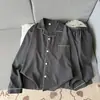 Pijama de lujo nuevo estilo coreano para hombre, fino de manga larga y pantalón largo para primavera y otoño, cárdigan abierto, conjunto de talla grande, ropa de estar