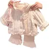 Traje de Invierno para Niños, Ropa de Otoño e Invierno para Bebé, Ropa de Terciopelo, Ropa Infantil de Estilo Coreano, Ropa de Algodón Acolchada para Niñas, Ropa de Abrigo para Bebé