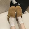 Zapatos Super Populares sin Cordones con Suela Gruesa y Aumento Oculto de Altura, Mocasines Cerrados para Mujer, Modelo Nuevo de Gran Venta Otoño 2025