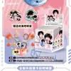 Nuevo pin de caja sorpresa AR de anime de celebridad, 75 pines con relieve iridiscente de doble destello y perla de doble destello, venta al por mayor por sorteo