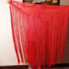 Franja Longa com Borlas 50 100cm Fileira de Borlas Decoração de Casamento Acessórios de Vestuário Bainha de Saia Iluminação