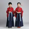 Hanfu Tradicional Infantil para Niñas y Niños, Disfraces de Presentación para Estudiantes de Primaria, Disfraces de Eruditos de los Tres Caracteres Clásicos y Código del Discípulo