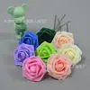 Simulação PE Rosa de Espuma de Galho Único Adereços de Tiro Noiva Segurando Layout de Cena de Casamento Guirlanda DIY com Flores