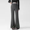 Nuevos Pantalones de Arroz Pegajoso Acampanados para Maternidad Otoño/Invierno 2026 Adelgazantes para Estatura Baja Versátiles Sueltos con Caída Pantalones de Maternidad Micro-Acampanados
