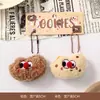 Original 2025 Novo Pingente de Biscoito de Pelúcia Casal Boneca Fofa Dia dos Namorados Dia das Crianças Presente Atacado