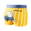 Cuecas Boxer Infantis de Verão Desenho Animado Respiráveis Sem Apertar Shorts para Meninos Venda por Atacado de Cuecas Boxer para Crianças Pequenas, Médias e Grandes