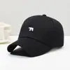 Nuevo sombrero para mujer, estilo coreano y japonés, con bordado de letras, visera tipo pico de pato, estilo Hong Kong, versátil para actividades al aire libre, protección solar, gorra de béisbol