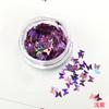 Lantejoulas Borboleta a Laser Lantejoulas em Formato de Animal de Estimação Adesivos para Nail Art 12 Cores Disponíveis Lantejoulas em Pó Glitter