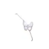 Versión coreana de pulsera de mariposa fritilaria blanca concha temperamento simple pulsera para mujer pulsera Joker pulsera para mujer joyería al por mayor