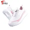 Zapatos de Golf para Mujer, Estilo Primavera y Otoño, Cómodos, Transpirables, Amortiguadores, Entrenamiento Deportivo al Aire Libre, Antideslizantes, Resistentes al Desgaste, Zapatos de Caña Baja